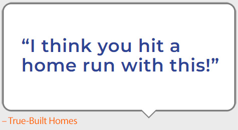 Conversion Marketing For Homebuilders - client quote